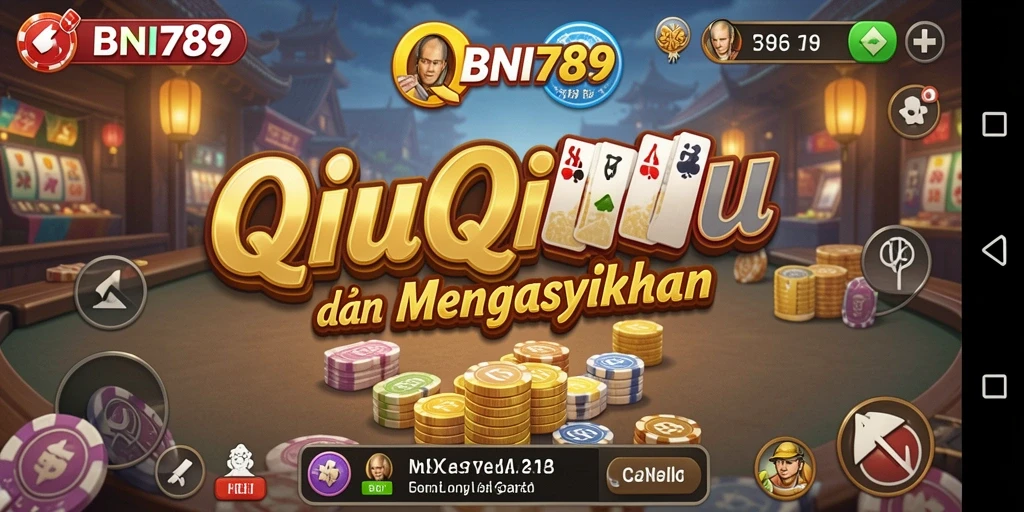 Screenshot gameplay QiuQiu yang seru dan menegangkan.