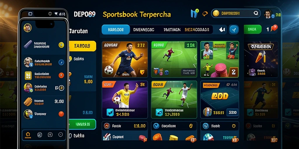 Tampilan gameplay taruhan DEPO89 yang menarik dan interaktif.