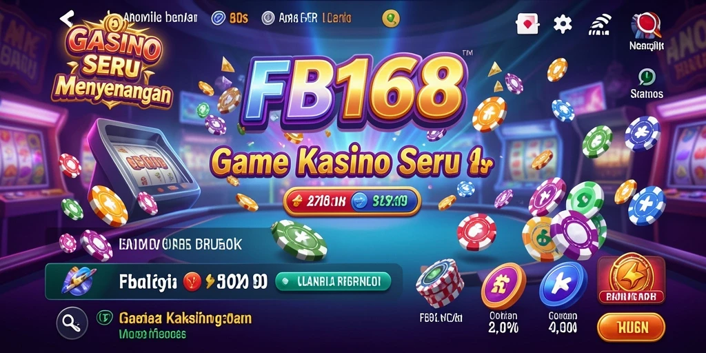 Tampilan gameplay seru dari aplikasi Kasino FB168.
