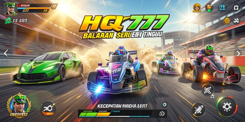 Tampilan gameplay HQ777 yang menegangkan dan penuh aksi.