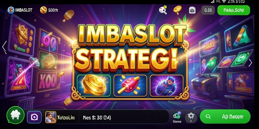 Tampilan gameplay slot yang penuh warna dan menarik di IMBASLOT.