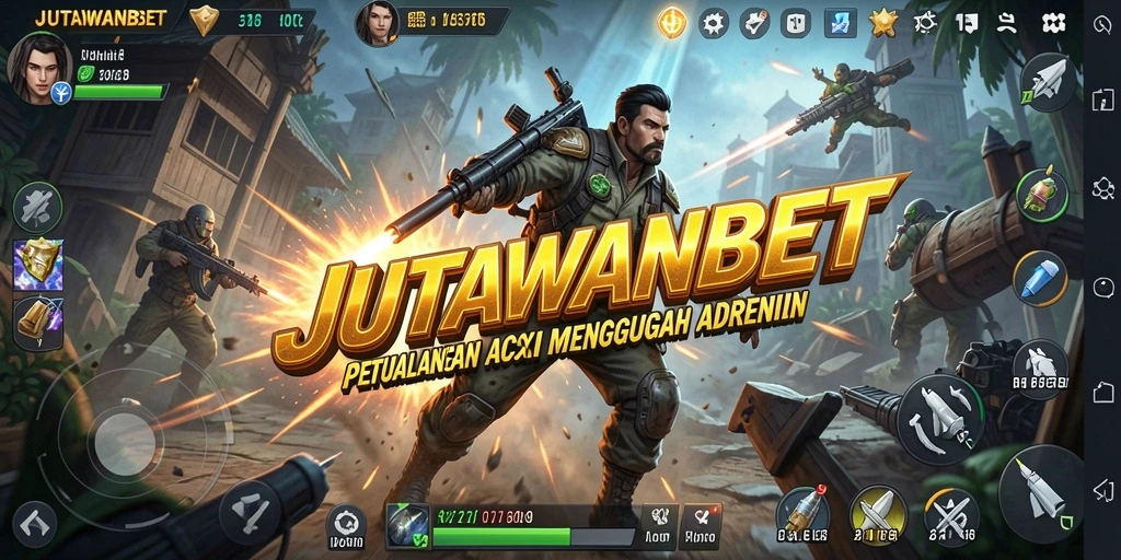 Gameplay JUTAWANBET menampilkan aksi mendebarkan dan intens.
