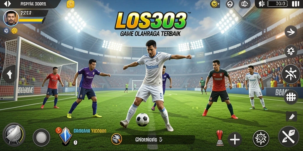 Screenshot utama LOS303 menampilkan gameplay mendebarkan dalam olahraga.