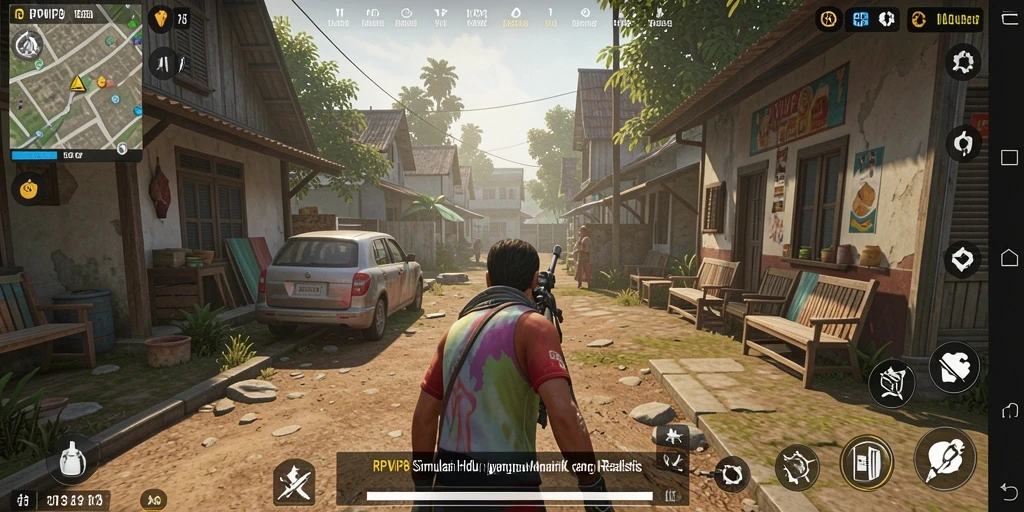 Screenshot RPVIP8 menunjukkan pengalaman gameplay yang mendalam dan interaktif.