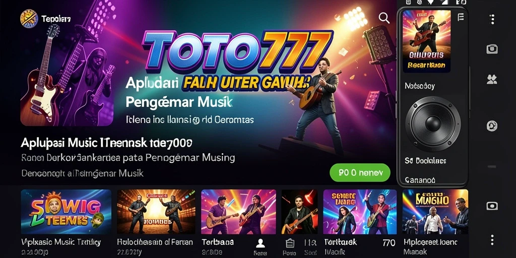 Tampilan gameplay TOTO777 yang menarik dan interaktif untuk pengalaman musik.