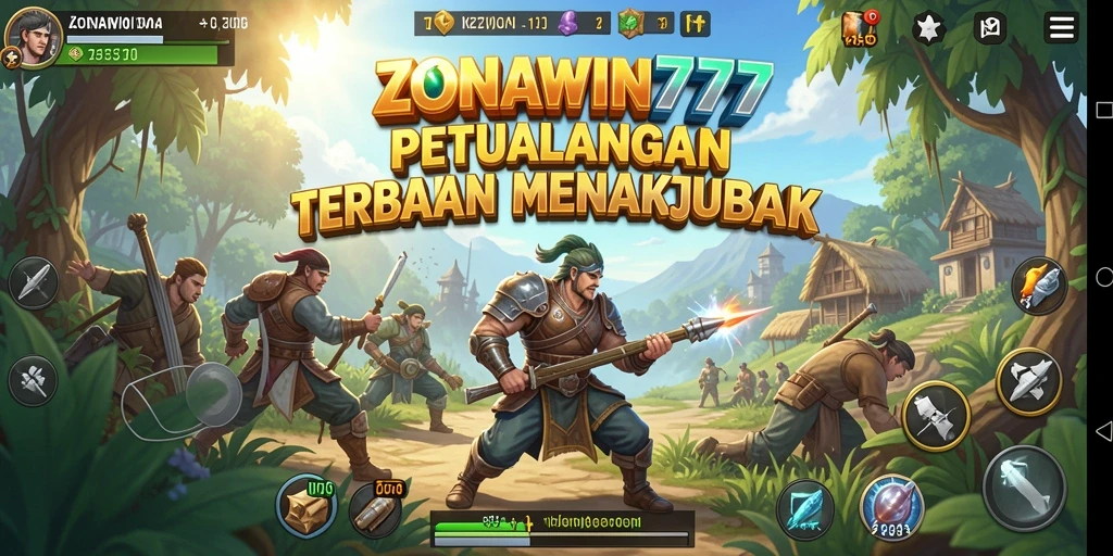 Gameplay ZONAWIN777 menampilkan dunia terbuka yang luas dan indah.